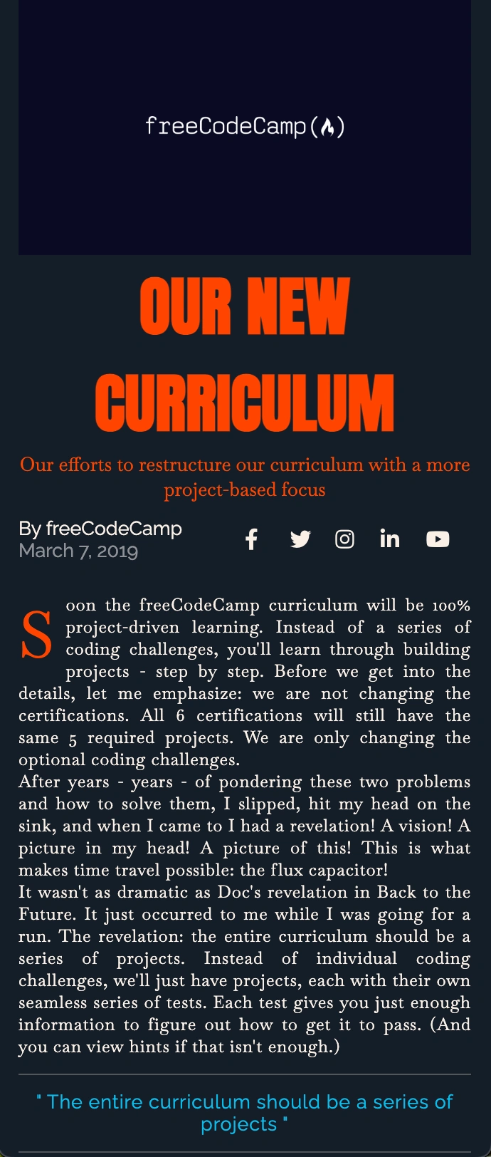 Anteprima Magazine Project Versione Mobile