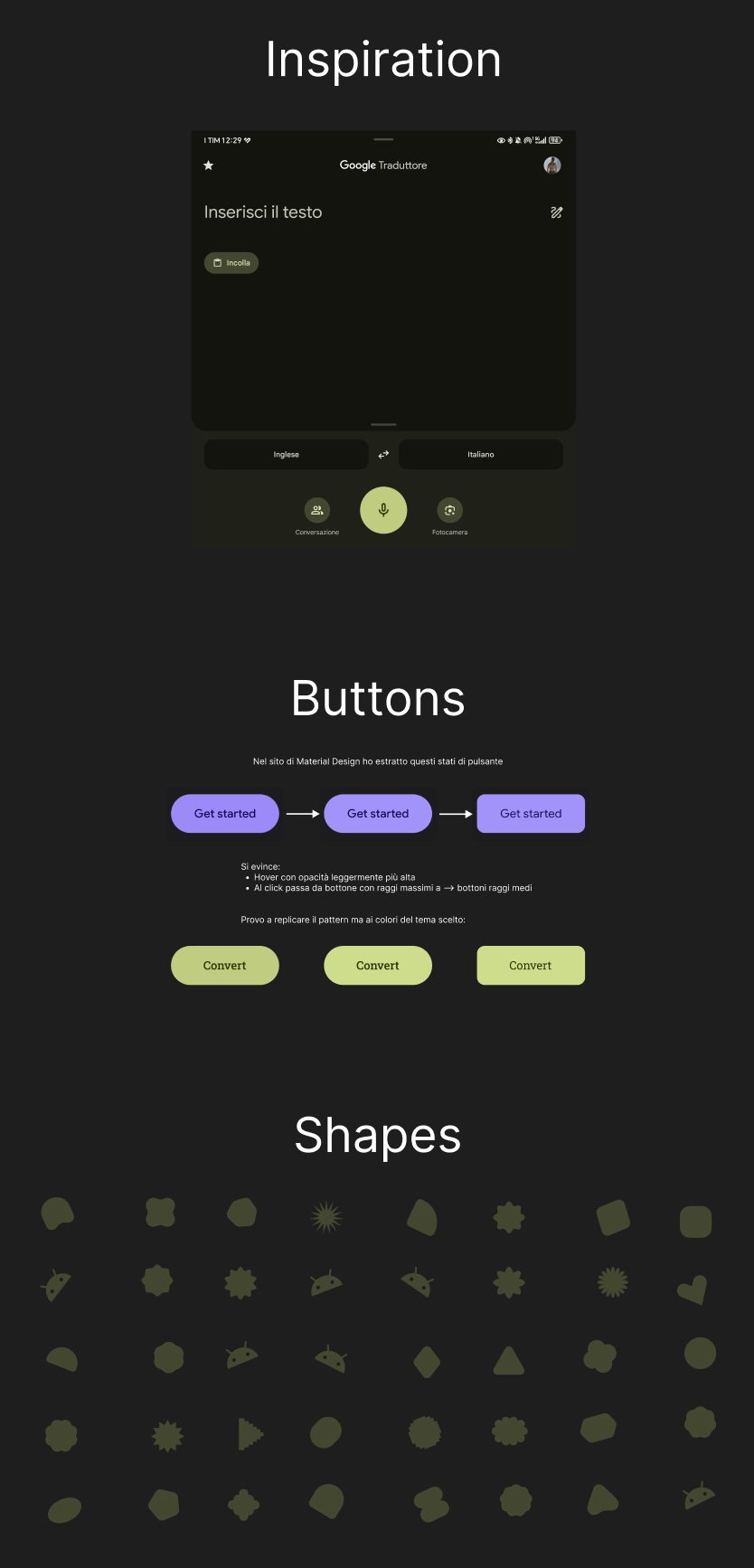 Approccio Notes in Figma